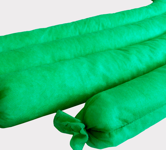 Cordão Absorvente Verde para Químicos 1,20m